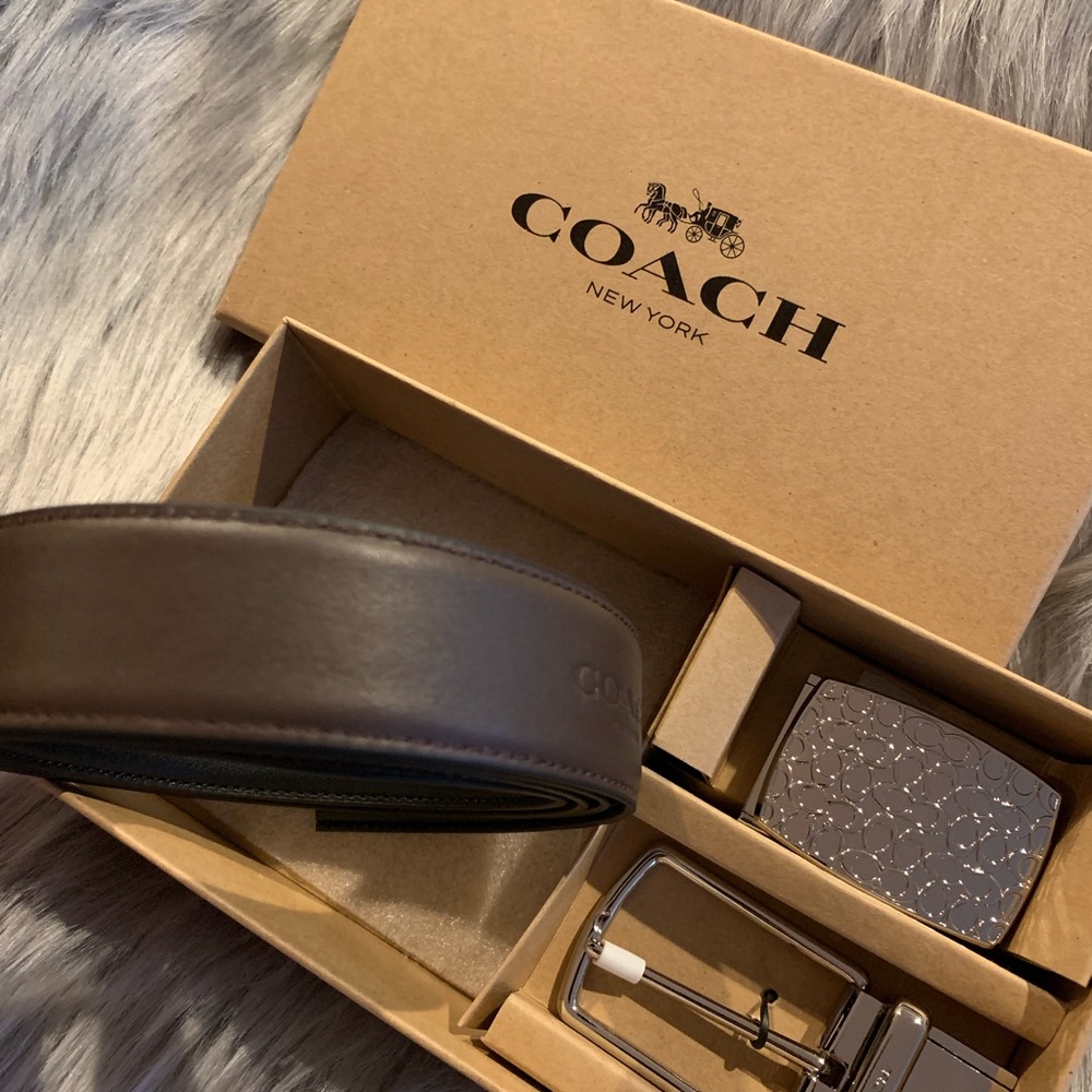 Coach Unisex Convertible Belt